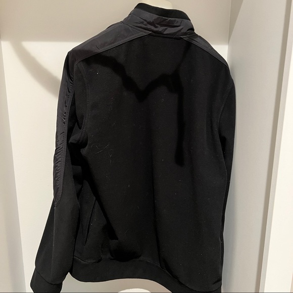 Lacoste black zip up jacket (no hood) - Picture 2 of 4